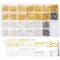 Hypoallergenic Earring Making Kit, Modacraft 2000Pcs Earring Making Supplies Kit with Earring Hooks, Earring Findings, Earring Posts, Earring Backs, Earring Pins Jump Rings for Jewelry Making Supplies